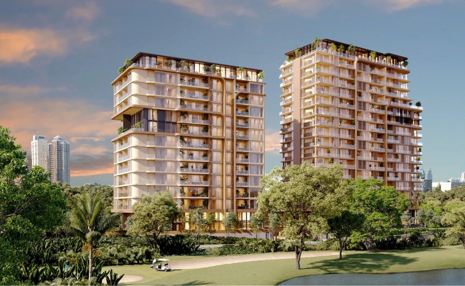 Bosco di Santa María residential towers