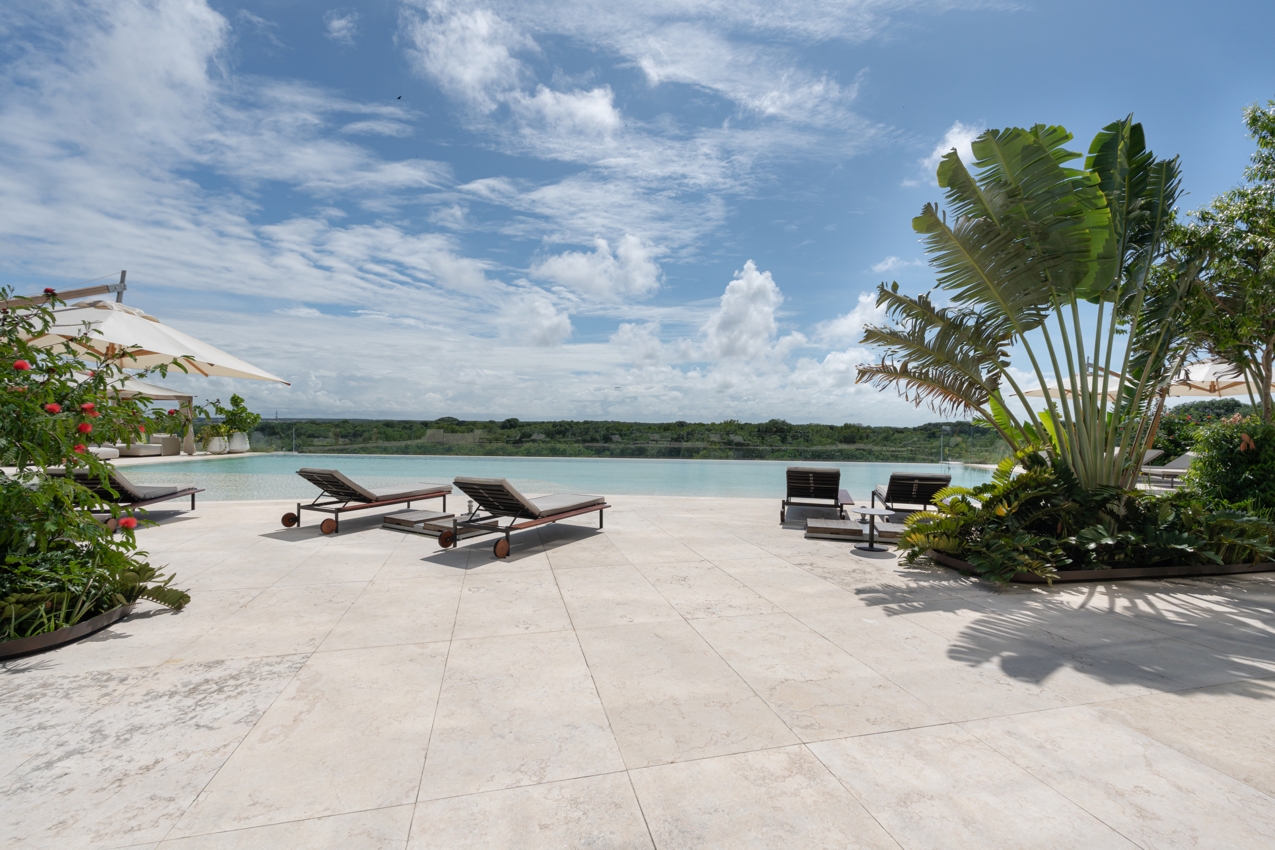 Swimming pool at La Maison by Fendi Casa