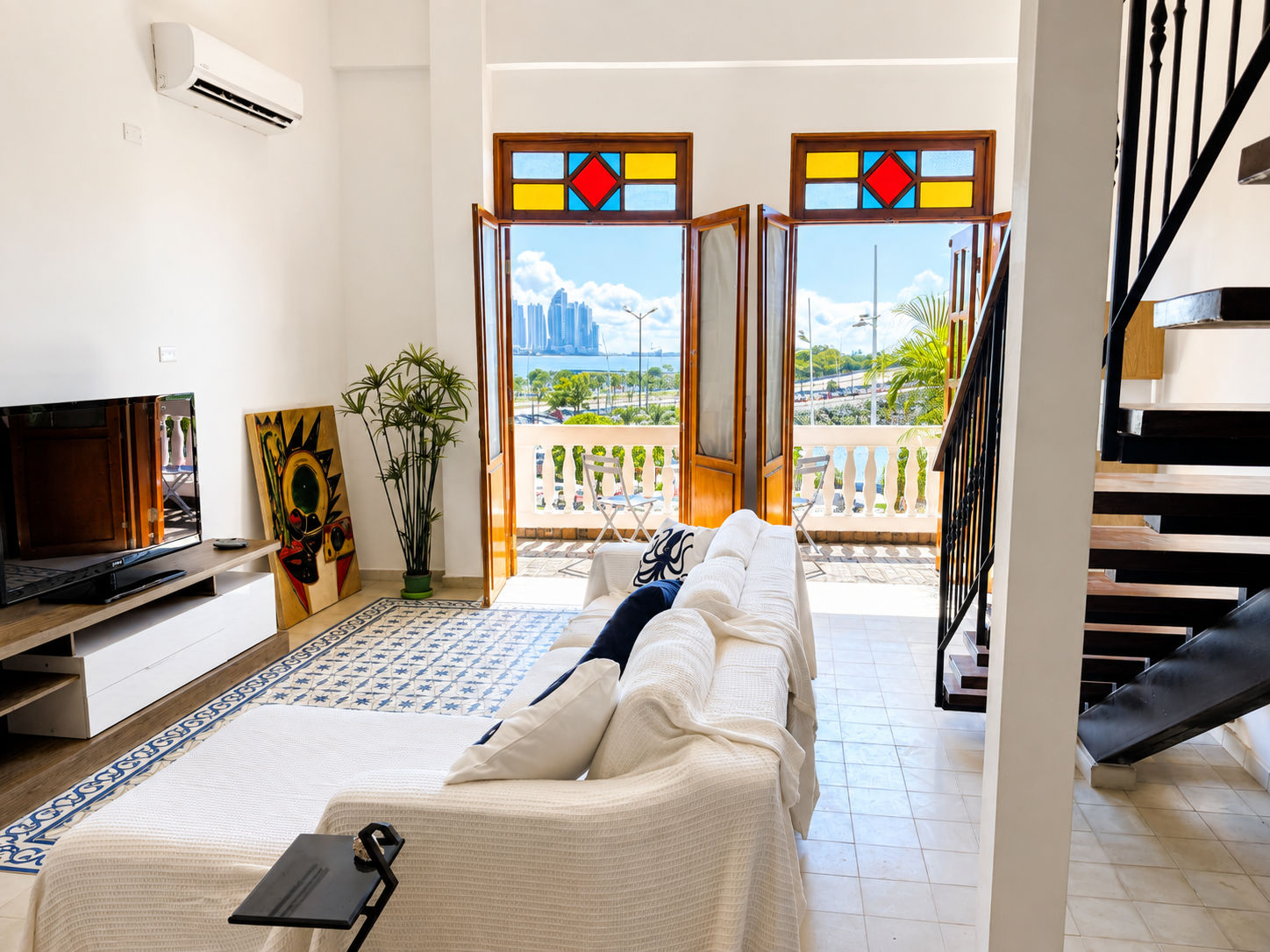 Interior living space in Casco Viejo