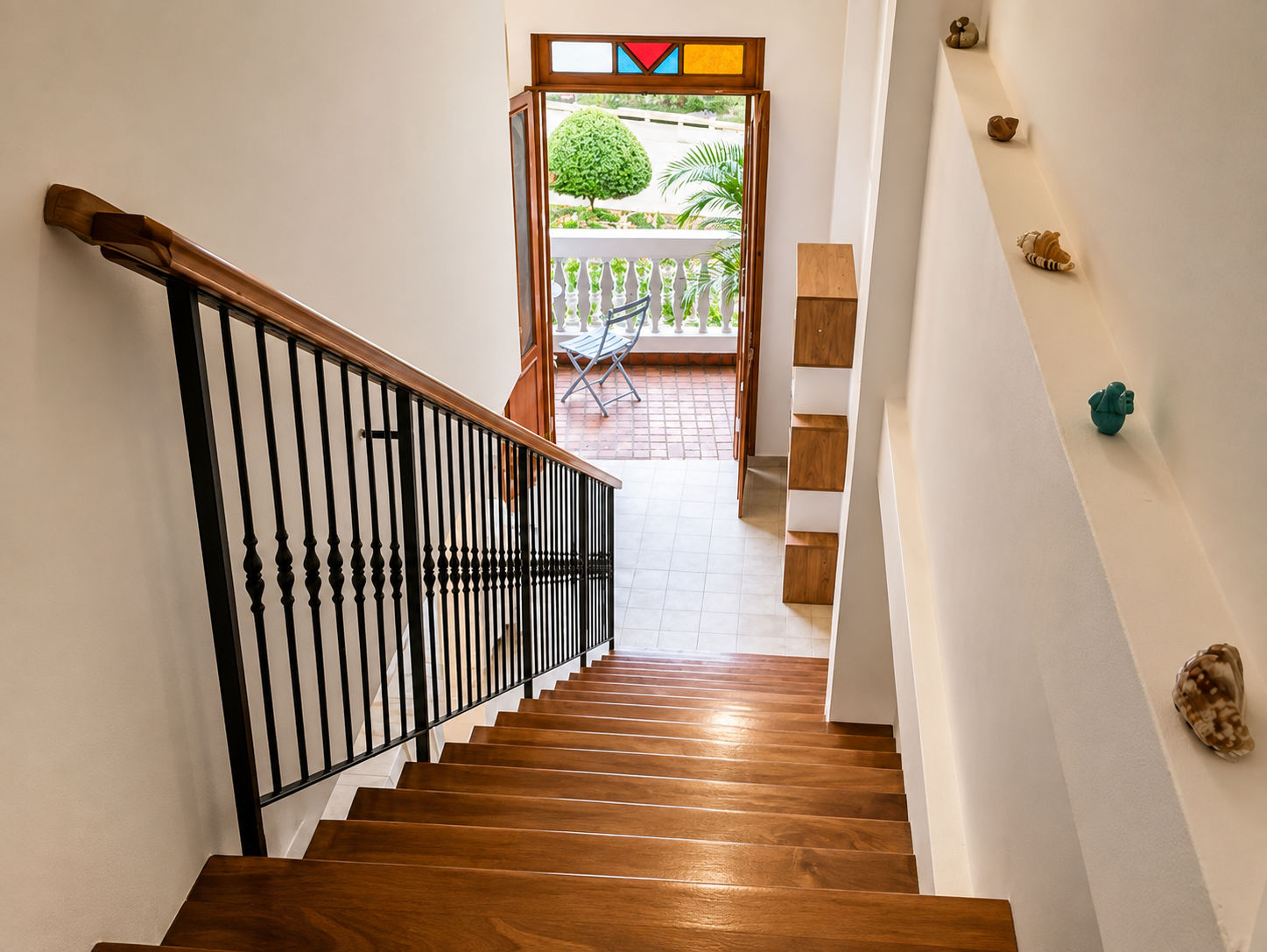 Interior staircase