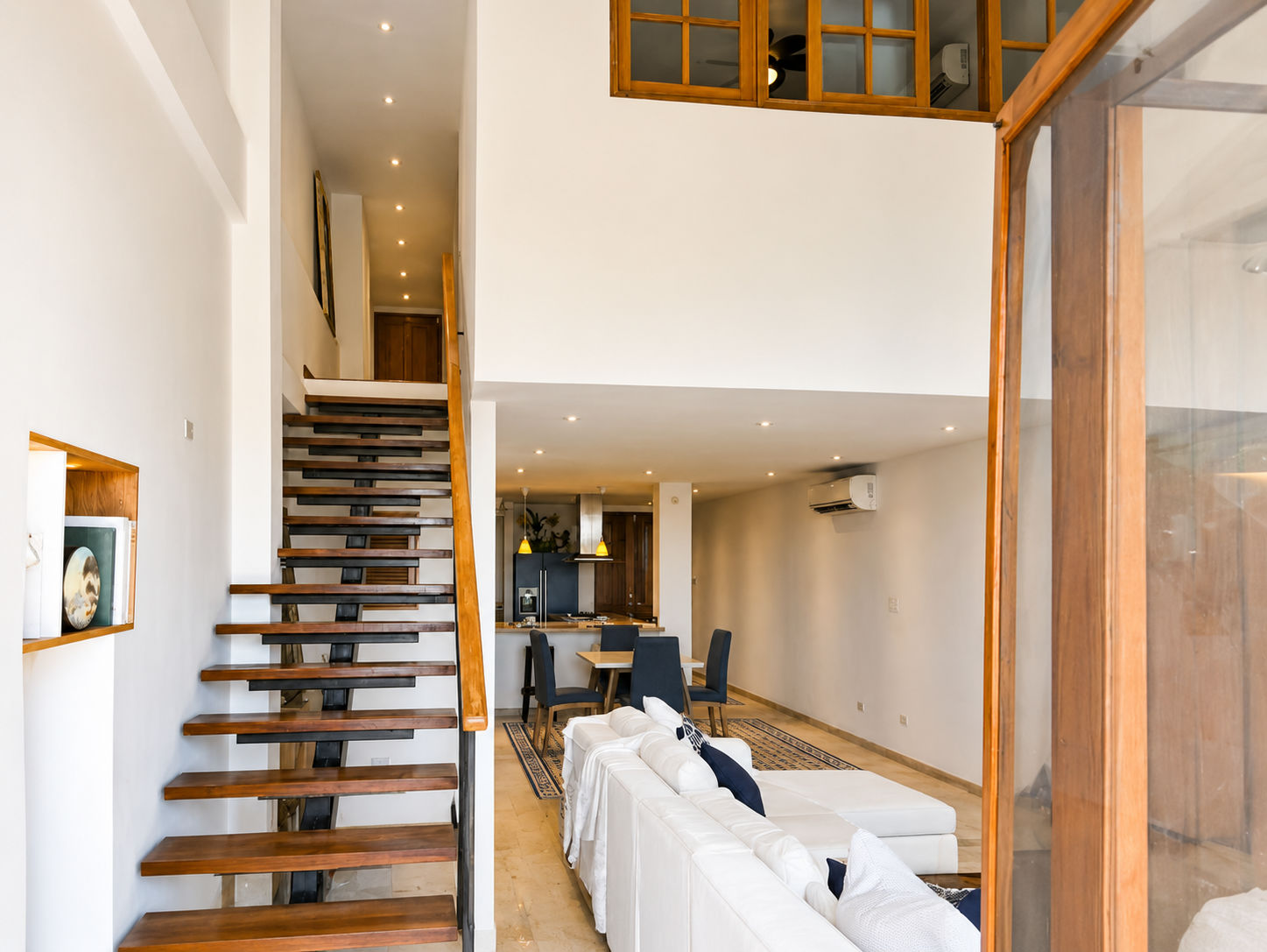 Interior staircase