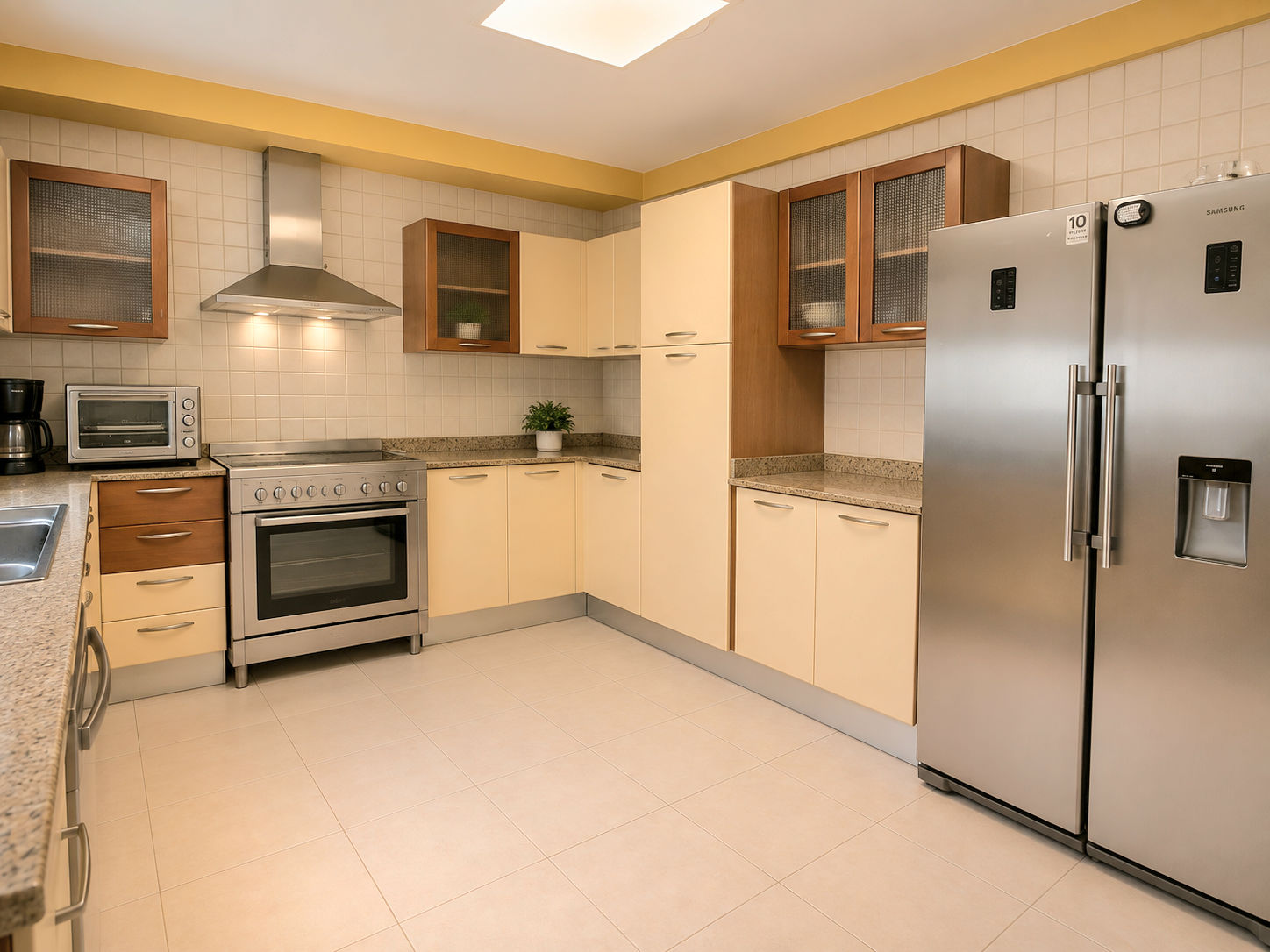 Kitchen cabinetry and appliances