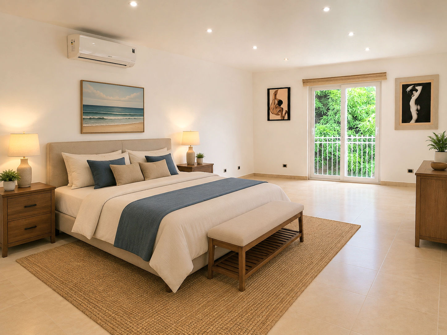 Primary bedroom interior